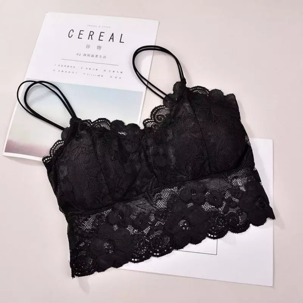❤💋🆕️Black lace bralette - Picture 2 of 7